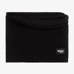 Boys Black Knitted Snood