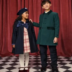 Boys Black Leather Shoes