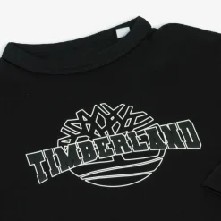 Boys Black Organic Cotton Top