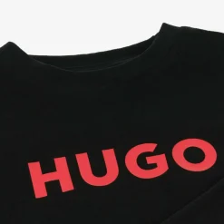 Boys Black Organic Cotton Top