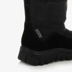 Boys Black Snow Boots