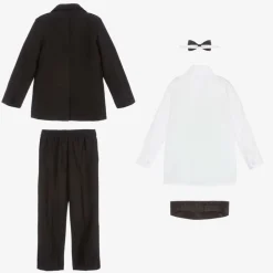 Boys Black Tuxedo Suit