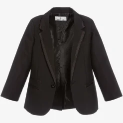 Boys Black Tuxedo Suit