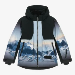Boys Blue Alpine Mountain Ski Jacket