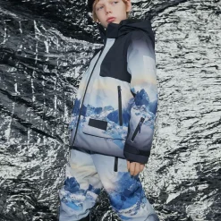 Boys Blue Alpine Mountain Ski Jacket
