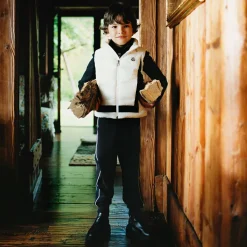 Boys Blue Cotton Joggers