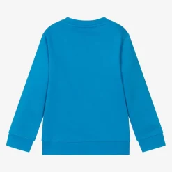 Boys Blue Cotton Sweatshirt