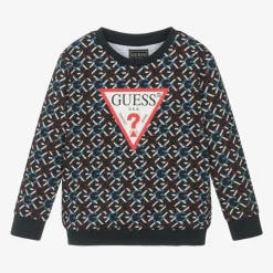 Boys Blue Cotton Sweatshirt