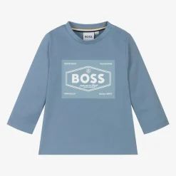 Boys Blue Cotton Top