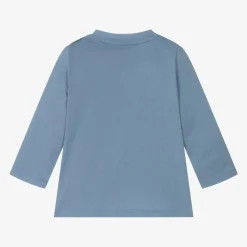Boys Blue Cotton Top