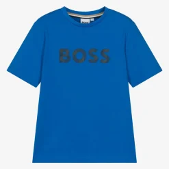 Boys Blue Cotton T-Shirt
