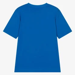 Boys Blue Cotton T-Shirt