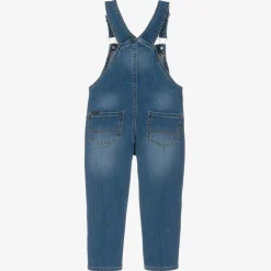 Boys Blue Denim Dungarees
