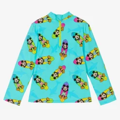 Boys Blue Disney Swim Top (UPF50+)
