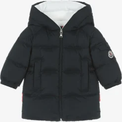 Boys Blue Down Padded Marat Parka Coat