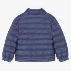 Boys Blue Down Padded Puffer Jacket