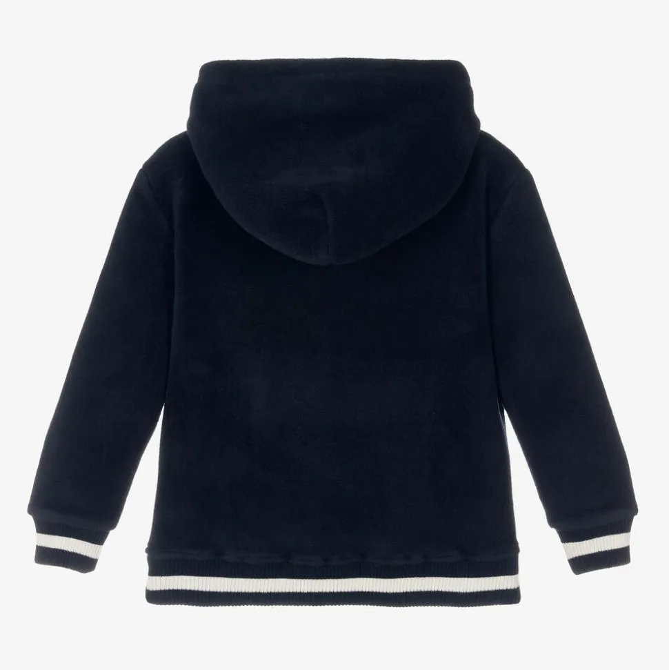 Boys Blue Fleece Hoodie