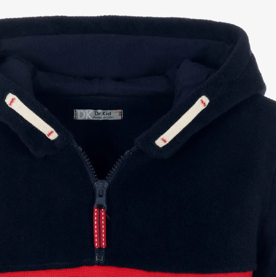 Boys Blue Fleece Hoodie