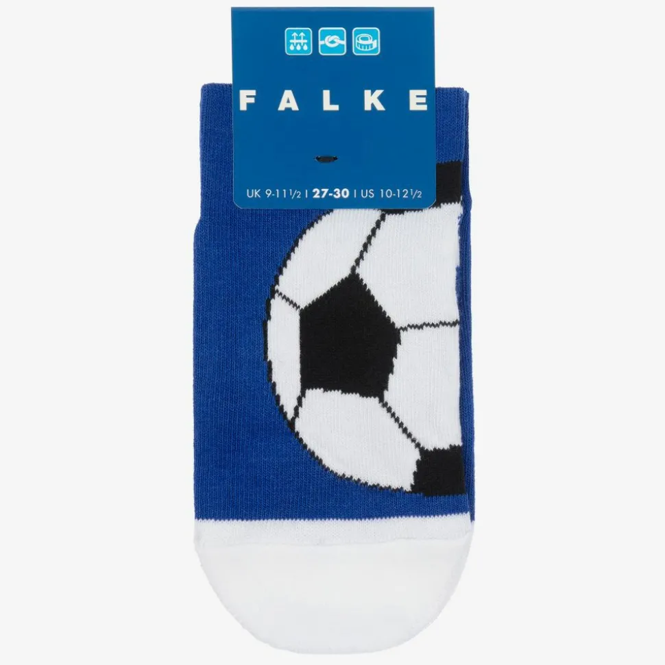 Boys Blue Football Socks
