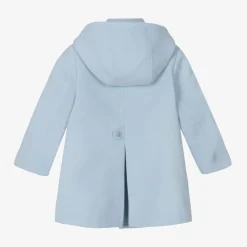 Boys Blue Hooded Coat