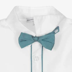 Boys Blue Knickerbocker Shorts Set