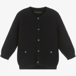 Boys Blue Knitted Cardigan