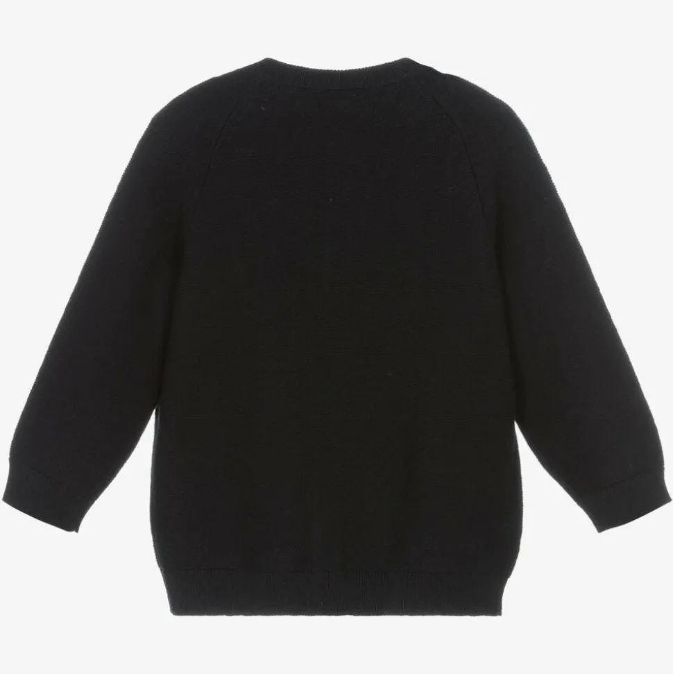 Boys Blue Knitted Cardigan