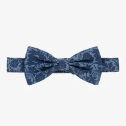 Boys Blue Liberty Print Bow Tie (13cm)