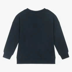 Boys Blue Organic Cotton Sweatshirt