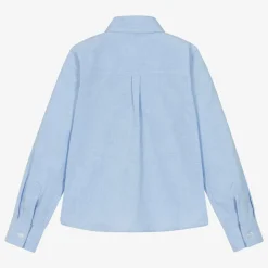 Boys Blue Oxford Cotton Shirt