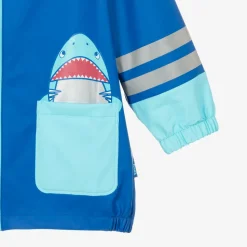 Boys Blue Shark Raincoat