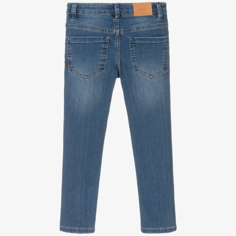 Boys Blue Slim Fit Denim Jeans