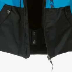 Boys Blue Storm Print Snowsuit & Snood Set