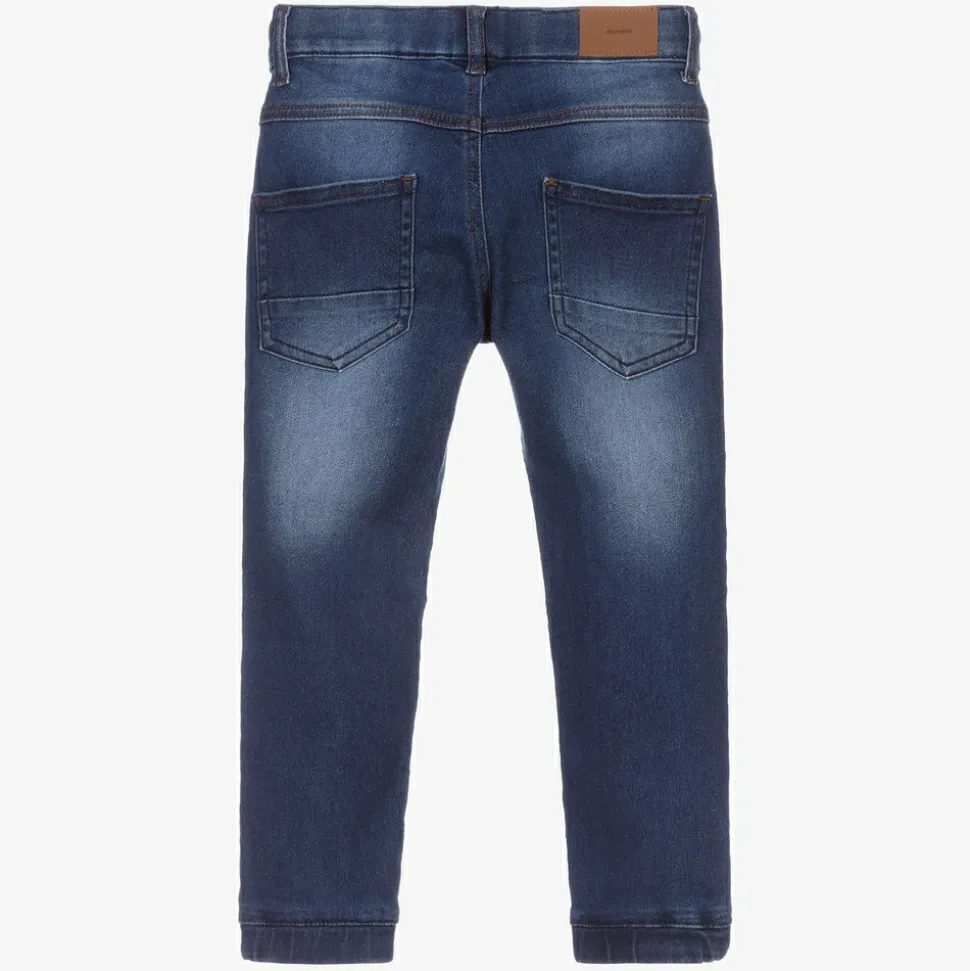 Boys Blue Stretch Denim Jeans