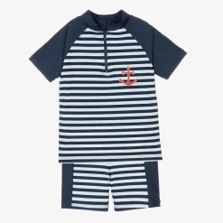 Boys Blue Swim Shorts Set (UPF50+)