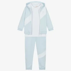 Boys Blue Tracksuit Set