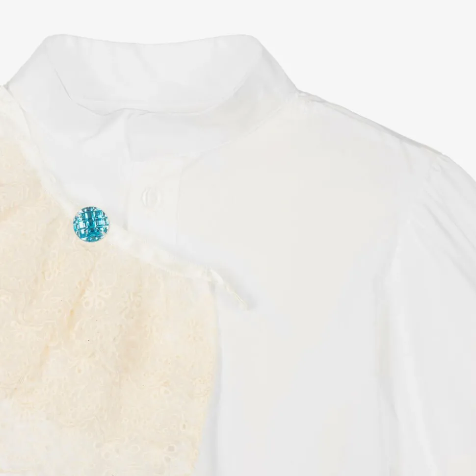 Boys Blue Velvet & Satin Suit