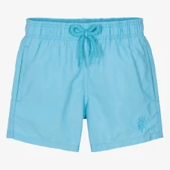 Boys Blue Water-Reactive Swim Shorts