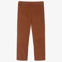 Boys Brown Corduroy Trousers