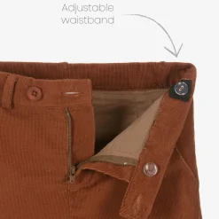 Boys Brown Corduroy Trousers