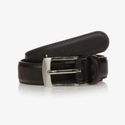 Boys Brown Leather Belt