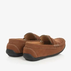 Boys Brown Loafers