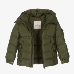 Boys Green Byronf Puffer Jacket