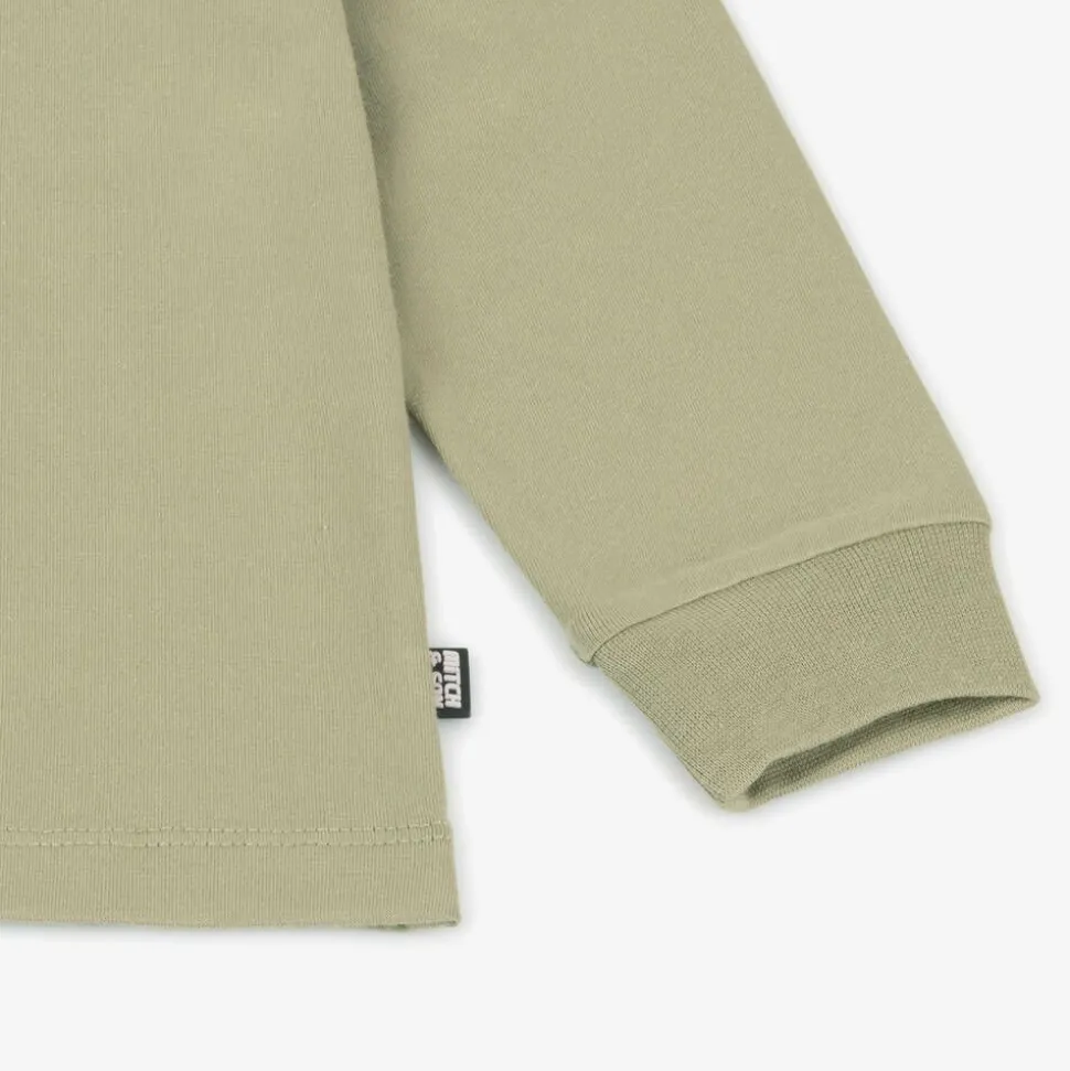 Boys Green Cotton Top