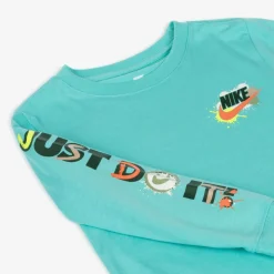 Boys Green Just Do It Cotton Top