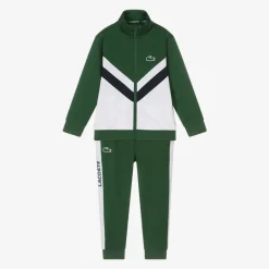 Boys Green Tennis Tracksuit