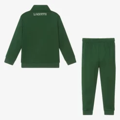 Boys Green Tennis Tracksuit