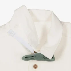 Boys Green Twill Suit