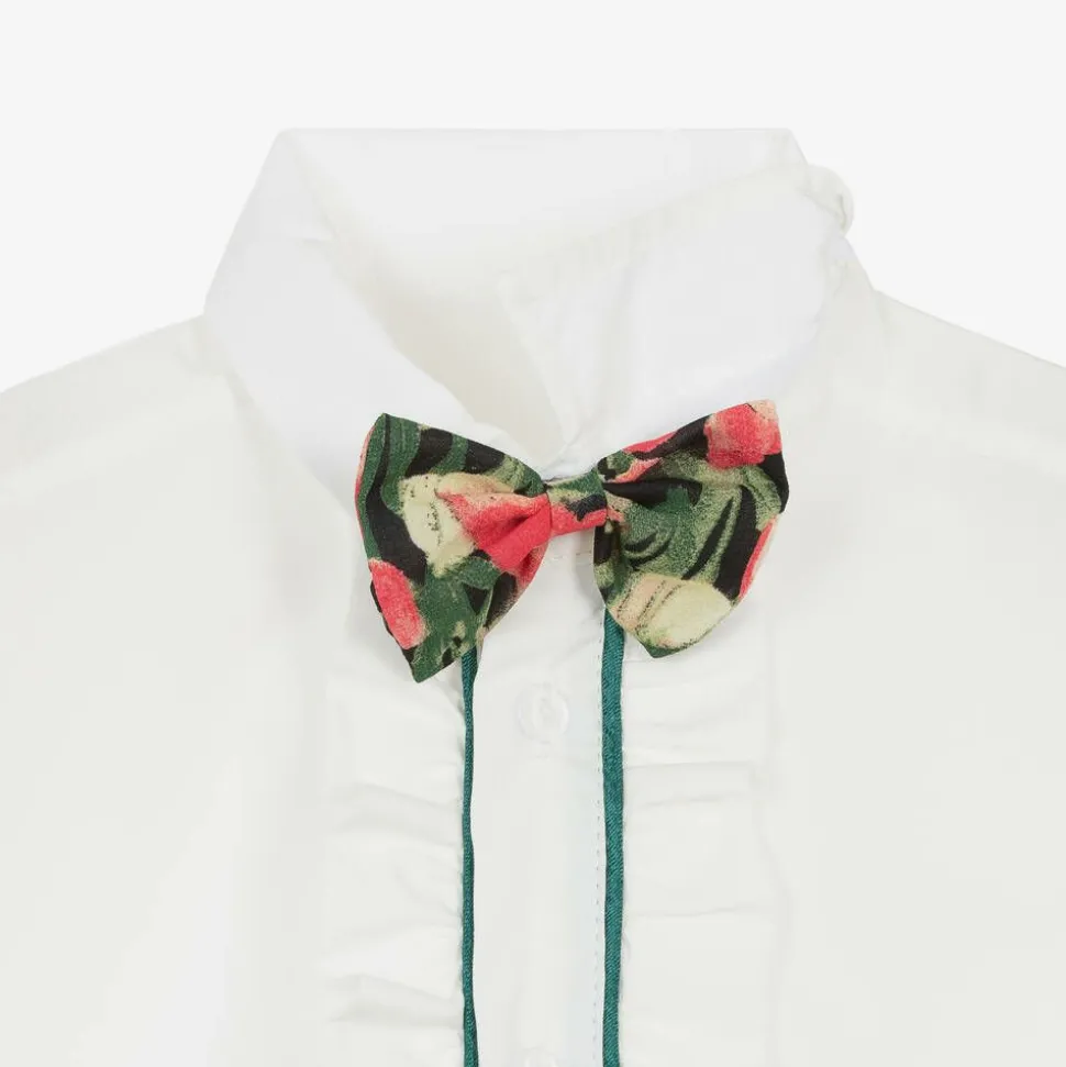 Boys Green Velvet Suit