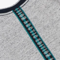 Boys Grey Cotton Moose Top